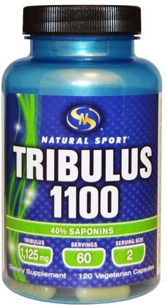 Tribulus 1100, 120 Veggie Caps by Natural Sport-Sport, Tribulus