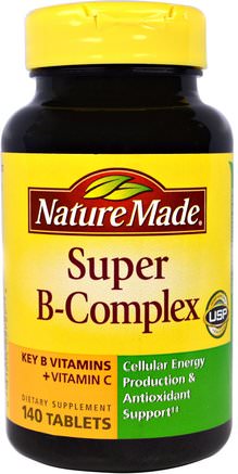 Super B-Complex, 140 Tablets by Nature Made-Vitaminer, Vitamin B-Komplex