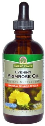 Evening Primrose Oil, 4 fl oz (120 ml) by Natures Answer-Kosttillskott, Efa Omega 3 6 9 (Epa Dha)