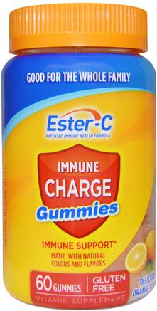 Immune Charge Gummies, 60 Gummies by Natures Bounty-Värmekänsliga Produkter, Kosttillskott, Gummier