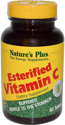 Esterified Vitamin C, 90 Tablets by Natures Plus-Vitaminer, Vitamin C