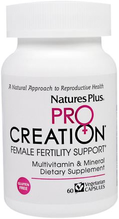 ProCreation, Female Fertility Support, 60 Veggie Caps by Natures Plus-Vitaminer, Hälsa, Kvinnor