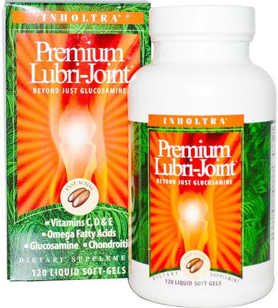 Inholtra, Premium Lubri-Joint, 120 Liquid Soft-Gels by Natures Secret-Hälsa, Ben, Osteoporos, Gemensam Hälsa