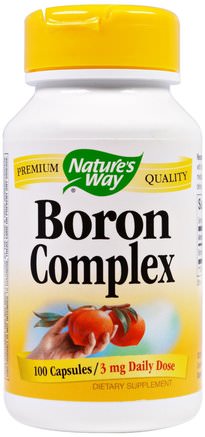Boron Complex, 3 mg, 100 Capsules by Natures Way-Sverige