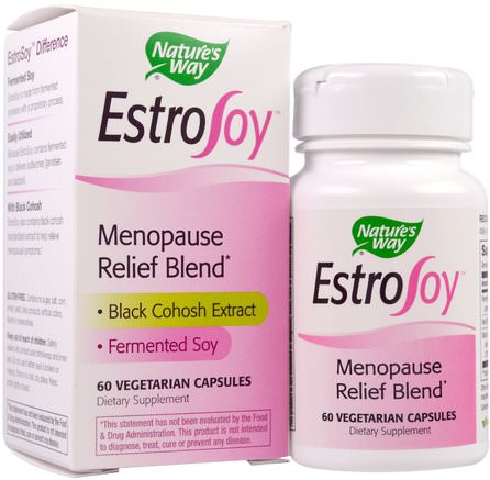 EstroSoy, Menopause Relief Blend, 60 Veggie Caps by Natures Way-Hälsa, Kvinnor
