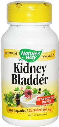 Kidney Bladder, 465 mg, 100 Capsules by Natures Way-Hälsa, Blåsan