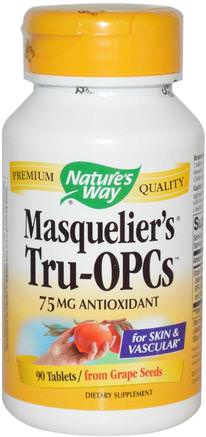 Masqueliers Tru-OPCs, 75 mg, 90 Tablets by Natures Way-Sverige