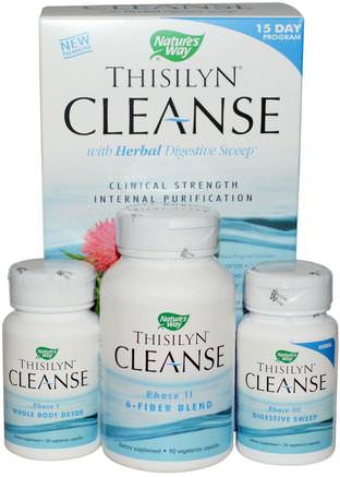 Thisilyn Cleanse with Herbal Digestive Sweep, 15 Day Program by Natures Way-Kosttillskott, Fiber, Matsmältningsenzymer