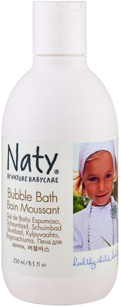 Bubble Bath, 8.5 fl oz (250 ml) by Naty-Bad, Skönhet, Bubbelbad