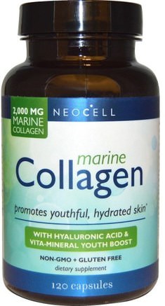 Marine Collagen, 120 Capsules by Neocell-Hälsa, Ben, Osteoporos, Kollagen