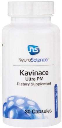 Kavinace Ultra PM, 30 Capsules by NeuroScience-Kosttillskott, Melatonin 3 Mg, Sömn