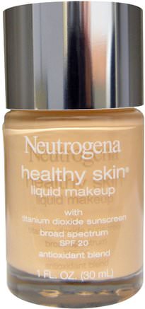 Healthy Skin Liquid Makeup, Classic Ivory 10, 1 fl oz (30 ml) by Neutrogena-Skönhet, Ansiktsvård, Spf Ansiktsvård