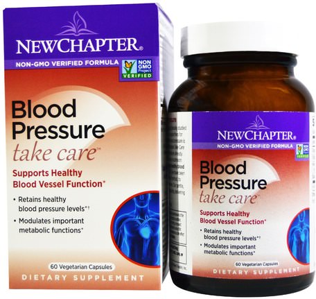 Blood Pressure Take Care, 60 Vegetarian Capsules by New Chapter-Hälsa, Blodtryck