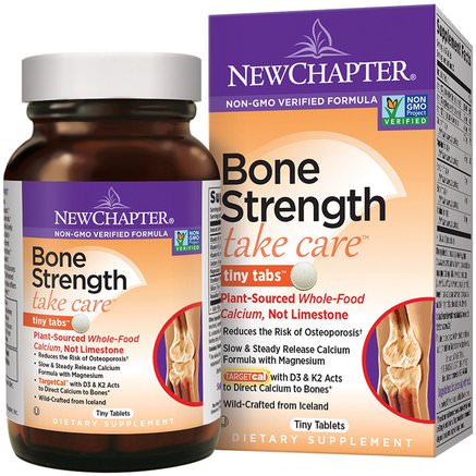 Bone Strength Take Care, 240 Tiny Tablets by New Chapter-Hälsa, Ben, Osteoporos