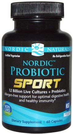 Probiotic Sport, 60 Capsules by Nordic Naturals-Kosttillskott, Probiotika