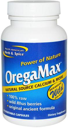 OregaMax, 90 Veggie Caps by North American Herb & Spice Co.-Kosttillskott, Oreganoolja