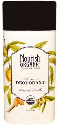 Almond Vanilla, 2.2 oz (62 g) by Nourish Organic Fresh & Dry Deodorant-Bad, Skönhet, Deodorant