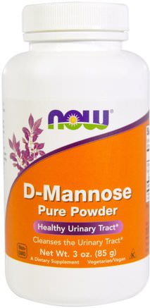 D-Mannose Pure Powder, 3 oz (85 g) by Now Foods-Kosttillskott, D-Mannos