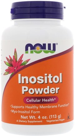 Inositol Powder, 4 oz (113 g) by Now Foods-Vitaminer, Inositol