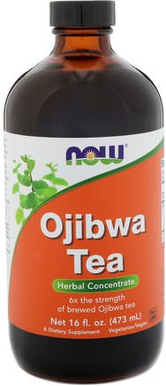 Liquid Ojibwa Tea, 16 fl oz (473 ml) by Now Foods-Kosttillskott, Essiac (Esiak), Fårsurrel