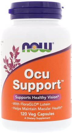 Ocu Support, 120 Veg Capsules by Now Foods-Hälsa, Ögonvård, Visionvård, Vision
