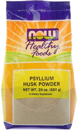 Psyllium Husk Powder, 24 oz (680 g) by Now Foods-Kosttillskott, Fiber, Psylliumskal