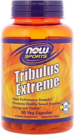 Sports, Tribulus Extreme, 90 Veg Capsules by Now Foods-Sport, Tribulus