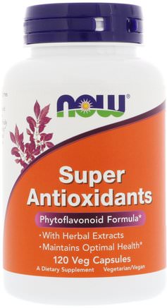 Super Antioxidants, 120 Veg Capsules by Now Foods-Kosttillskott, Antioxidanter
