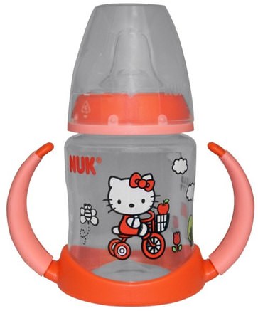 Hello Kitty, Learner Cup, 6+ Months, 1 Cup, 5 oz (150 ml) by NUK-Barns Hälsa, Barn Mat, Baby Matning, Sippy Koppar