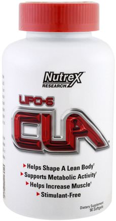 Lipo-6 CLA, 90 Softgels by Nutrex Research Labs-Viktminskning, Diet, Cla (Konjugerad Linolsyra)