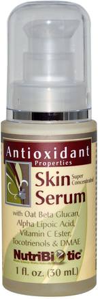 Skin Serum, 1 fl oz (30 ml) by NutriBiotic-Hälsa, Hudserum