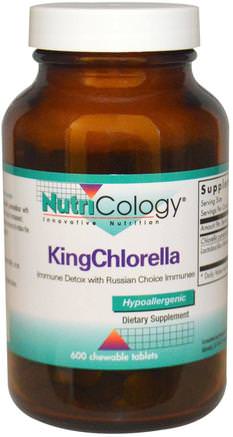King Chlorella, 600 Chewable Tablets by Nutricology-Kosttillskott, Superfoods, Chlorella