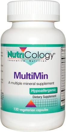 MultiMin, 120 Veggie Caps by Nutricology-Kosttillskott, Mineraler, Flera Mineraler