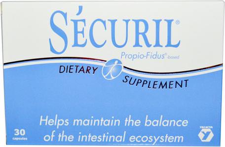 Securil, Propio-Fidus-Based, 30 Capsules by Nutricology-Kosttillskott, Probiotika, Stabiliserade Probiotika