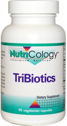 TriBiotics, 90 Veggie Caps by Nutricology-Kosttillskott, Probiotika, Stabiliserade Probiotika, Örter, Artemisinin