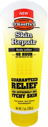 Skin Repair Body Lotion, Uncented, 7 oz (198 g) by OKeeffes-Bad, Skönhet, Body Lotion