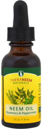 Neem Oil, Rosemary & Peppermint, 1 fl oz (30 ml) by Organix South-Örter