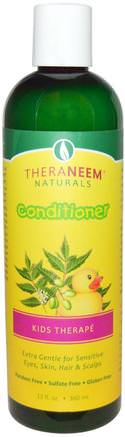 TheraNeem Naturals, Conditioner, Kids Therap, 12 fl oz (360 ml) by Organix South-Bad, Skönhet, Balsam, Barnbalsam, Hår, Hårbotten, Schampo, Balsam