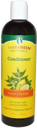 TheraNeem Naturals, Conditioner, Scalp Therap, 12 fl oz (360 ml) by Organix South-Bad, Skönhet, Hår, Hårbotten, Schampo, Balsam, Balsam