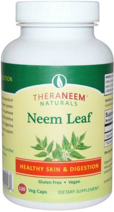 TheraNeem Naturals, Neem Leaf, 120 Veggie Caps by Organix South-Örter