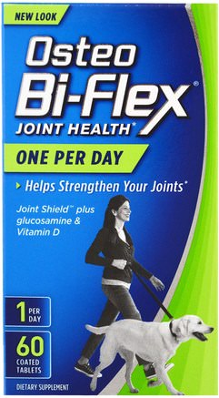 Joint Health, 60 Coated Tablets by Osteo Bi-Flex-Kosttillskott, Glukosamin, Hälsa, Kvinnor, Boswellia