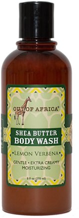 Shea Butter Body Wash, Lemon Verbena, 9 fl oz (270 ml) by Out of Africa-Bad, Skönhet, Duschgel