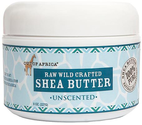 Shea Butter, Unscented, 8 oz (227 g) by Out of Africa-Bad, Skönhet, Sheasmör