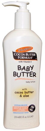 Cocoa Butter Formula, Baby Butter, Gentle Daily Lotion, 8.5 fl oz (250 ml) by Palmers-Bad, Skönhet, Body Lotion, Baby Lotion
