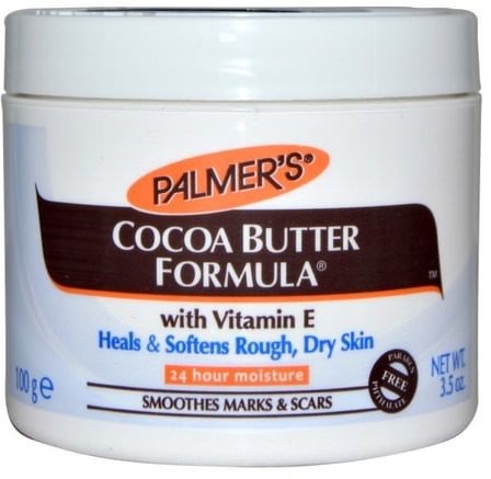 Cocoa Butter Formula with Vitamin E, 3.5 oz (100 g) by Palmers-Hälsa, Hud, Sträckmärken Ärr, Kroppssmör