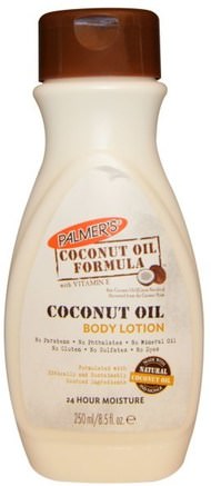 Coconut Oil Formula, Body Lotion, 8.5 fl oz (250 ml) by Palmers-Bad, Skönhet, Kokosnötolja, Kroppslotion