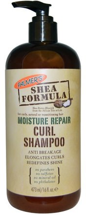 Shea Formula, RAW Shea Shampoo, Moisture Repair, 16 fl oz (473 ml) by Palmers-Bad, Skönhet, Hår, Hårbotten, Schampo, Balsam