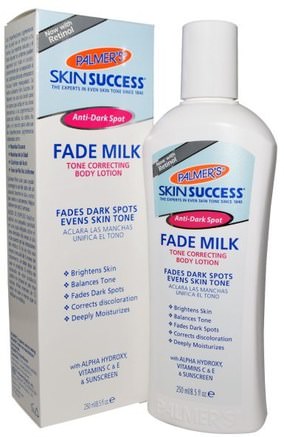 Skin Success, Fade Milk, Tone Correcting Body Lotion, 8.5 fl oz (250 ml) by Palmers-Hälsa, Hud, Kroppslotion