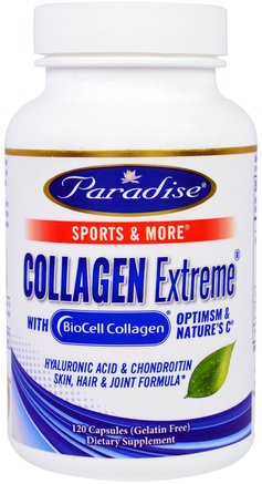 Collagen Extreme with BioCell Collagen, 120 Capsules by Paradise Herbs-Skönhet, Ansiktsvård, Krämer Lotioner, Serum, Hud Typ Anti Aging Hud