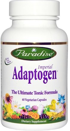 Imperial Adaptogen, 60 Veggie Caps by Paradise Herbs-Hälsa, Immunförsvar, Ashwagandha Medania Somnifera, Ashwagandha